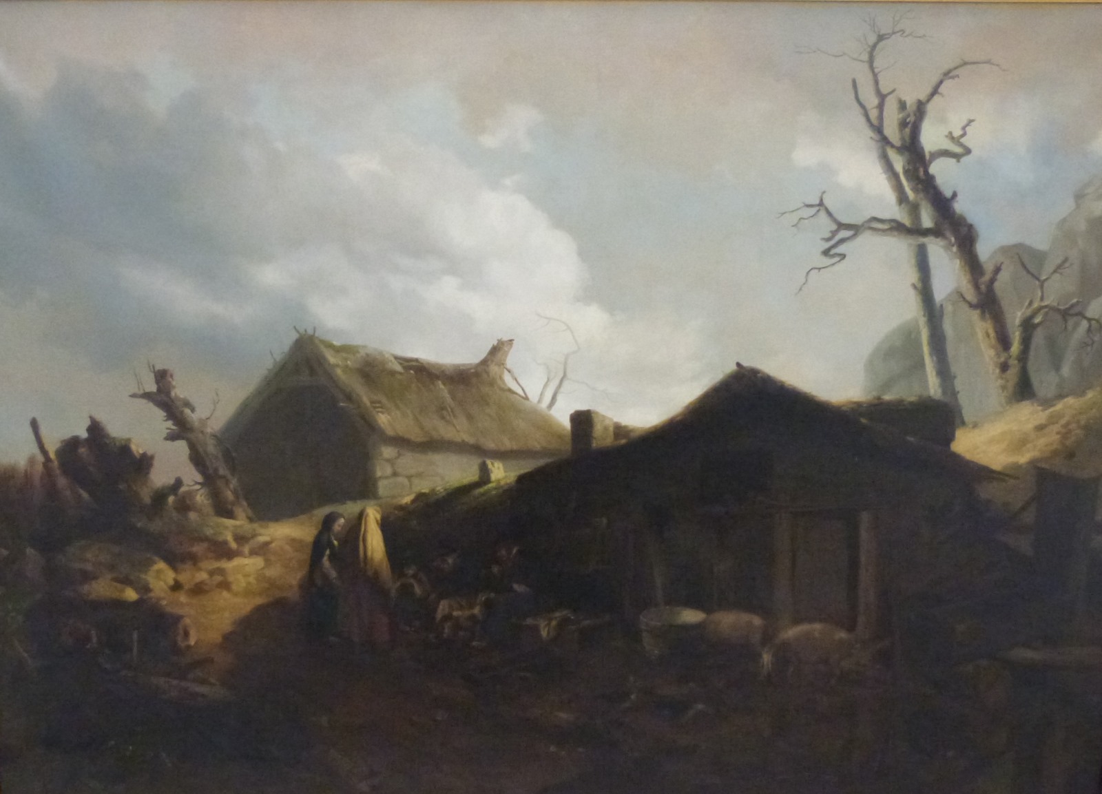 Paysans des environs de Comborn (Corrèze)