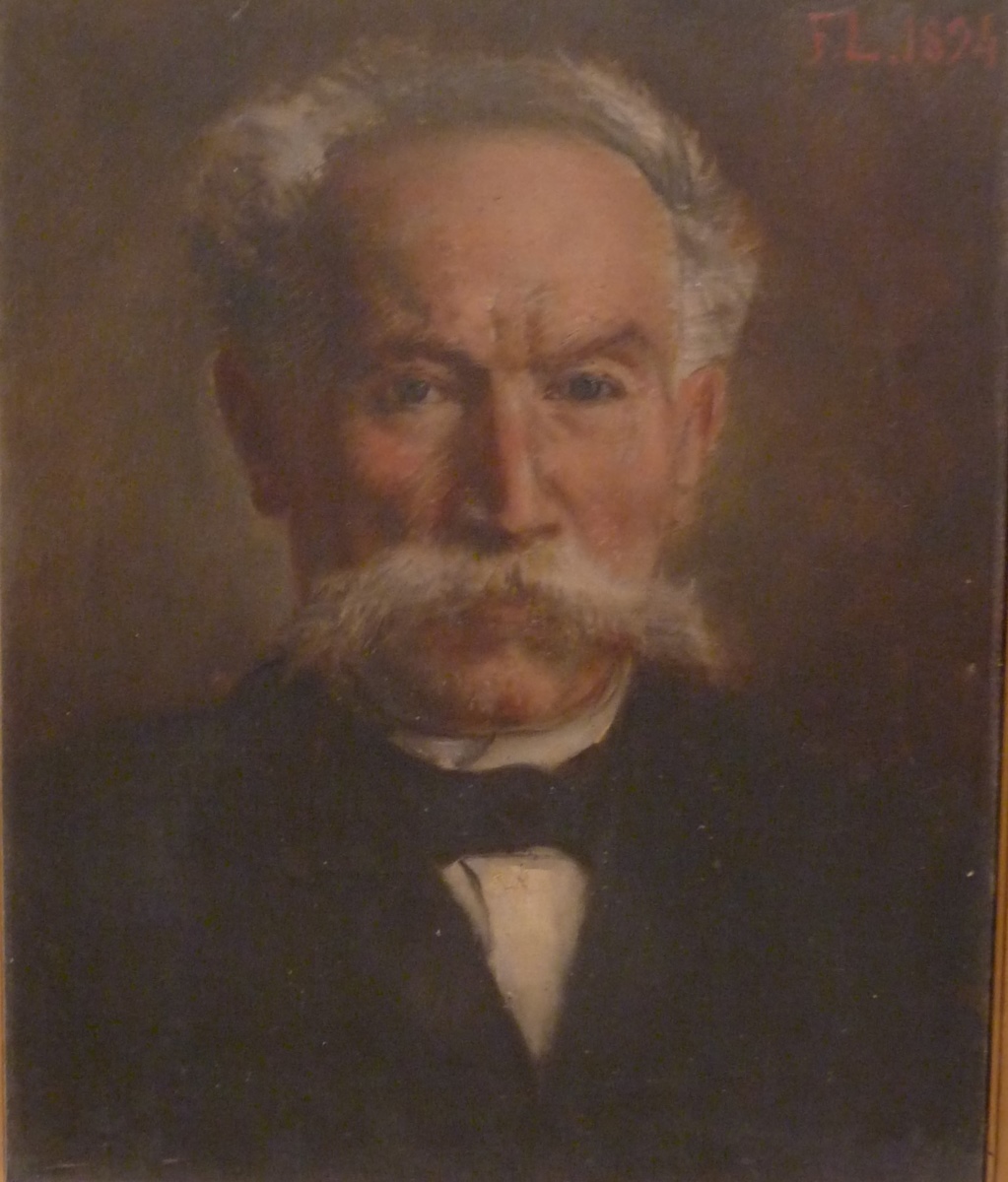 Portrait de François Magnan, gardien du musée
