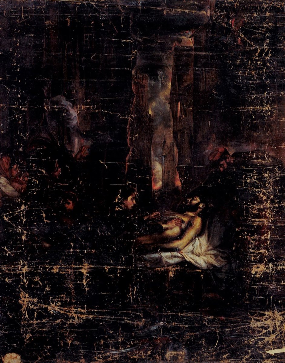 Scène du siège de Paris, 1870