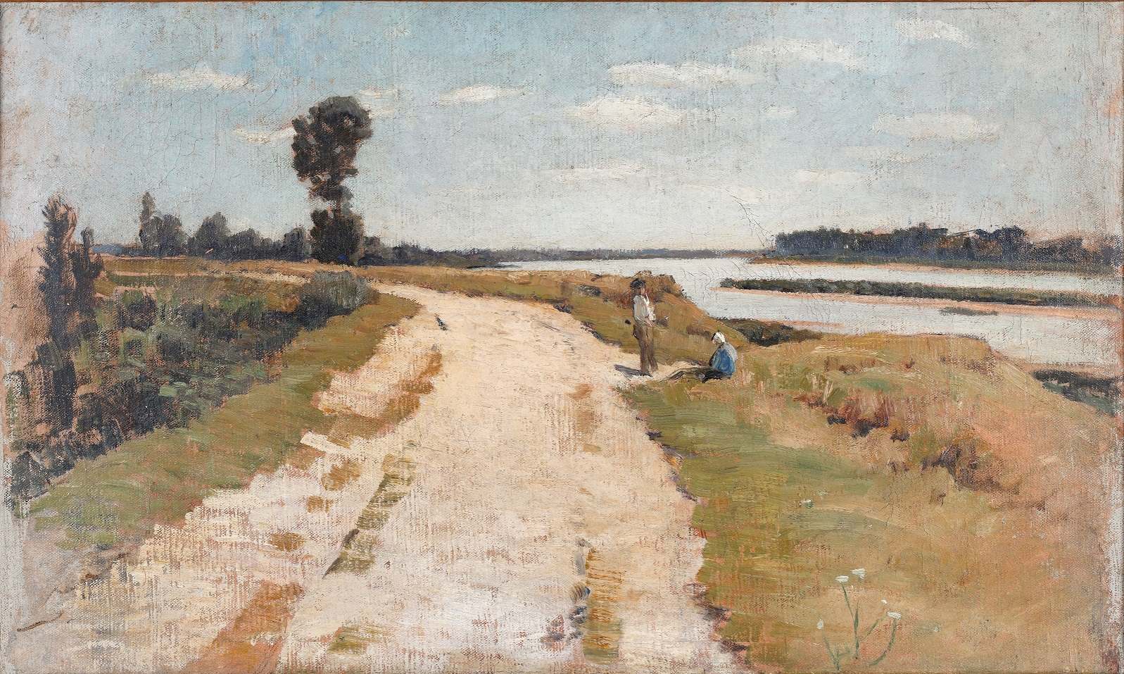 Route en bord de Loire