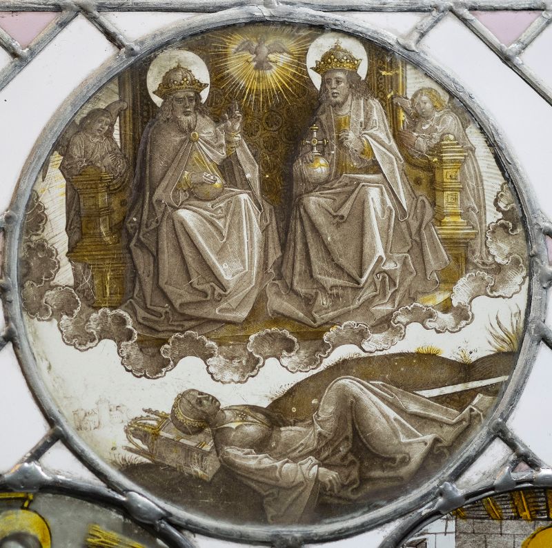 vitrail : la sainte Trinité