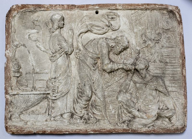 Guérison d'un infirme à la Porta Speciosa par les apôtres Pierre et Jean