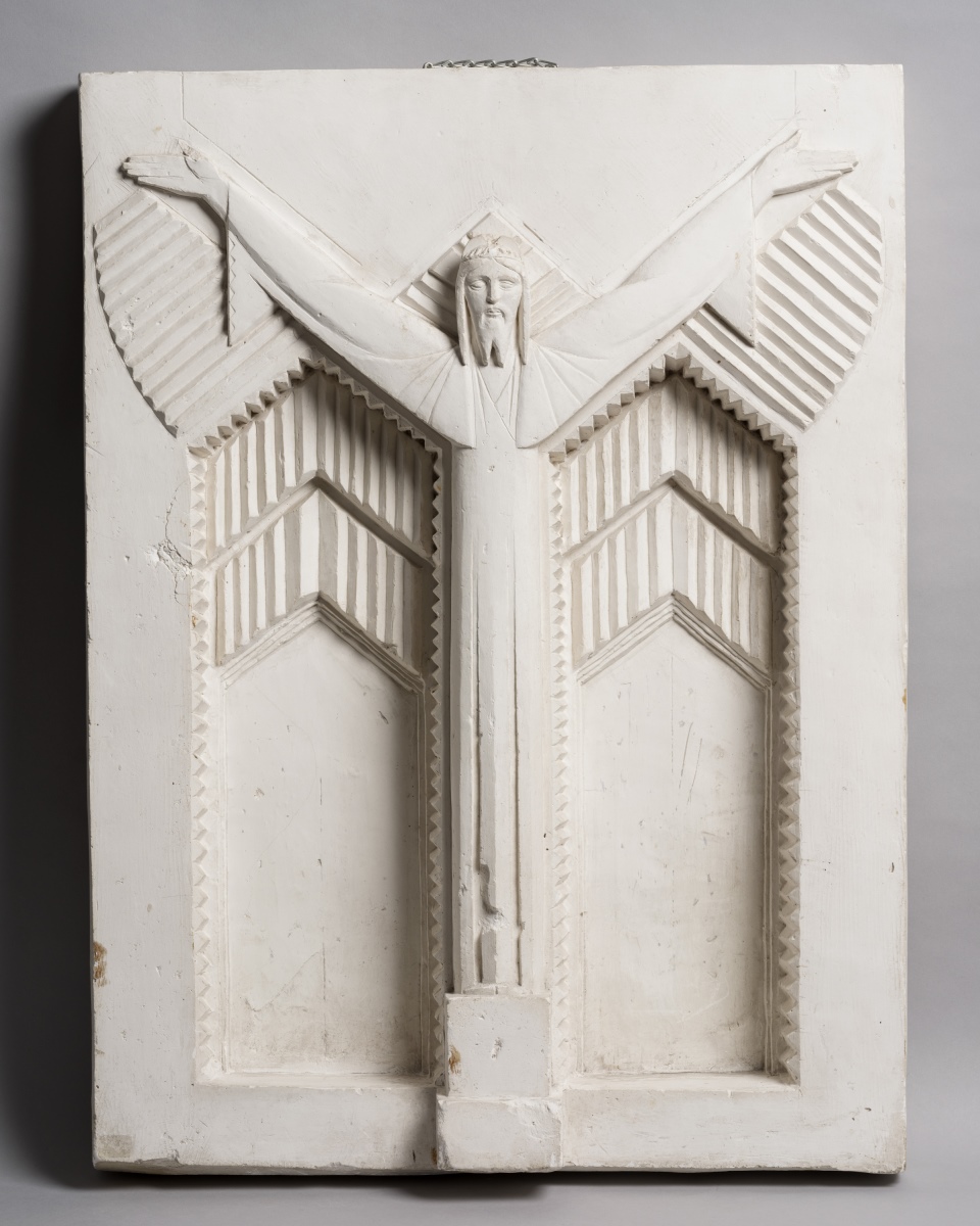 Maquette du fronton de l'église de Cork
