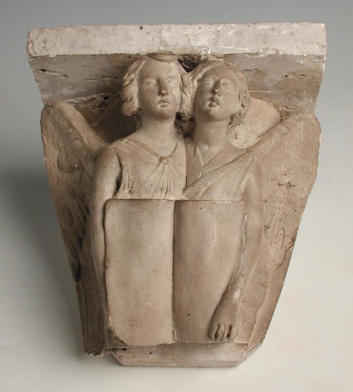 Modèle d'anges ailés pour la partie supérieure du Piédestal du vase du duc d'Orléans