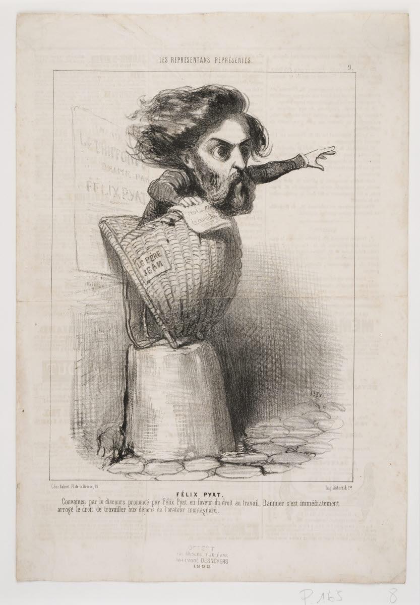 Les représentans représentés : Félix Pyat