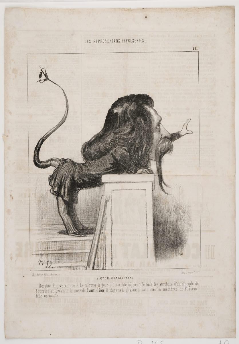 Les représentans représentés : Victor Considérant