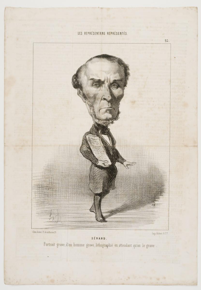 Les représentans représentés : Sénard