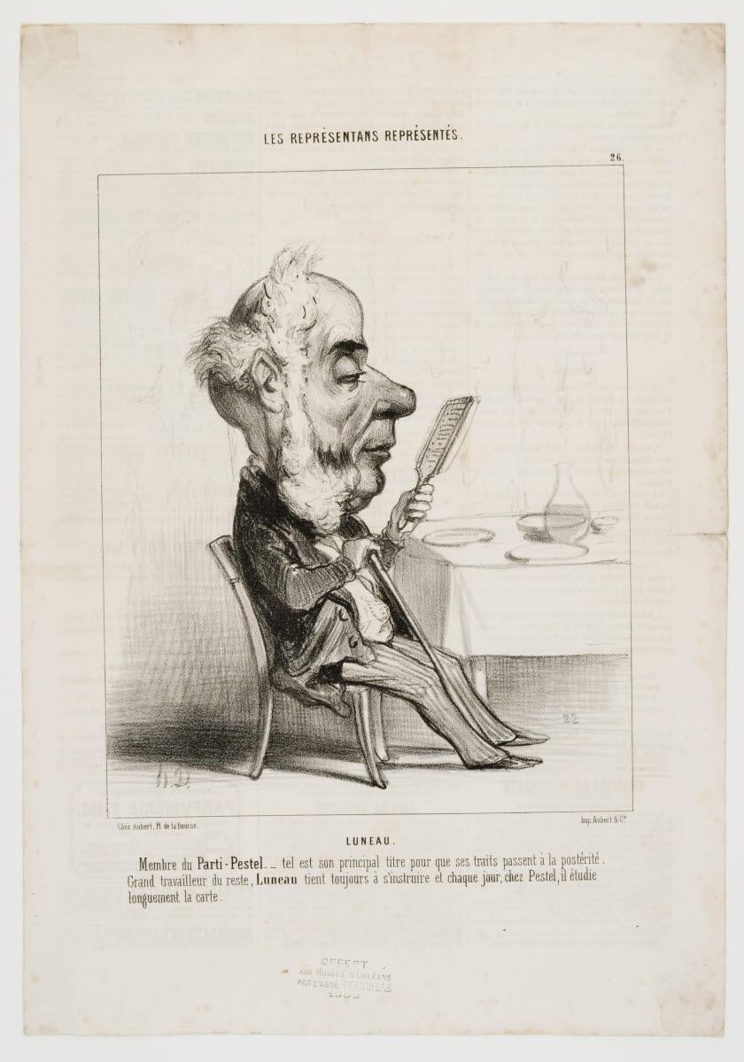 Les représentans représentés : Luneau