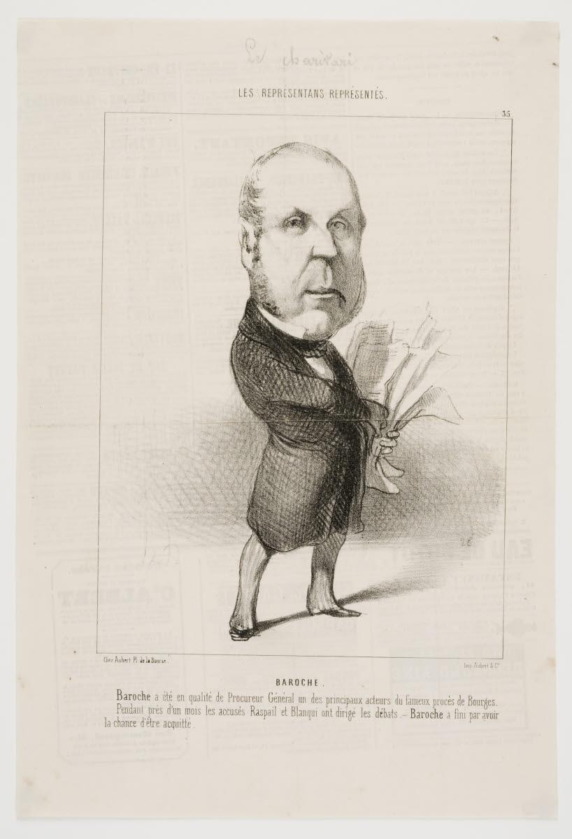 Les représentans représentés : Baroche