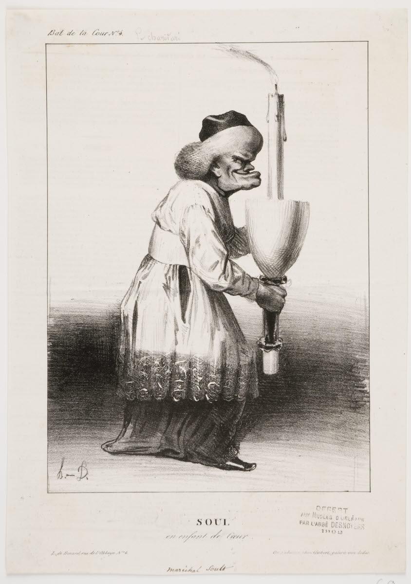 Soult en enfant de coeur