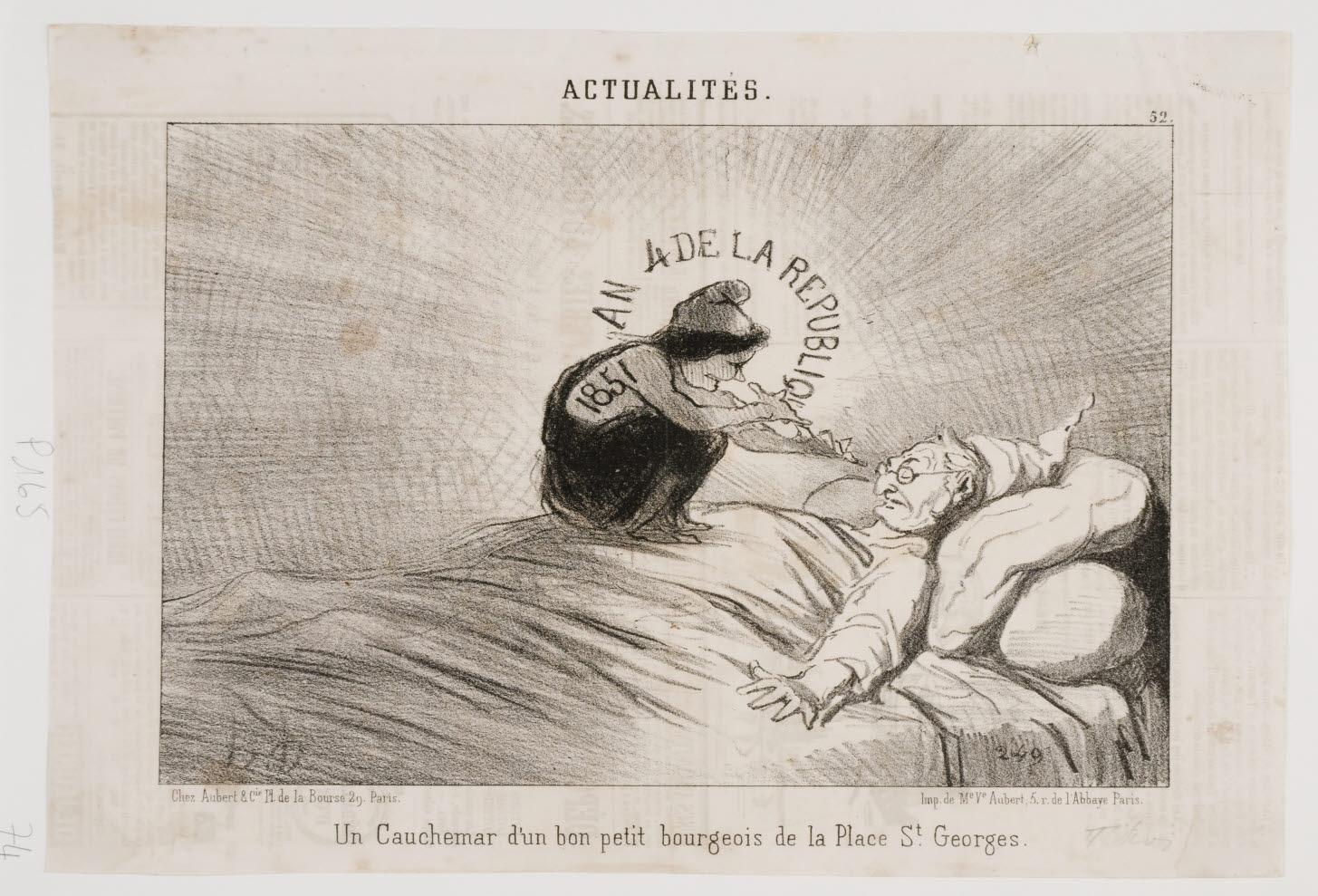 Un cauchemar d'un bon petit bourgeois de la Place St. Georges