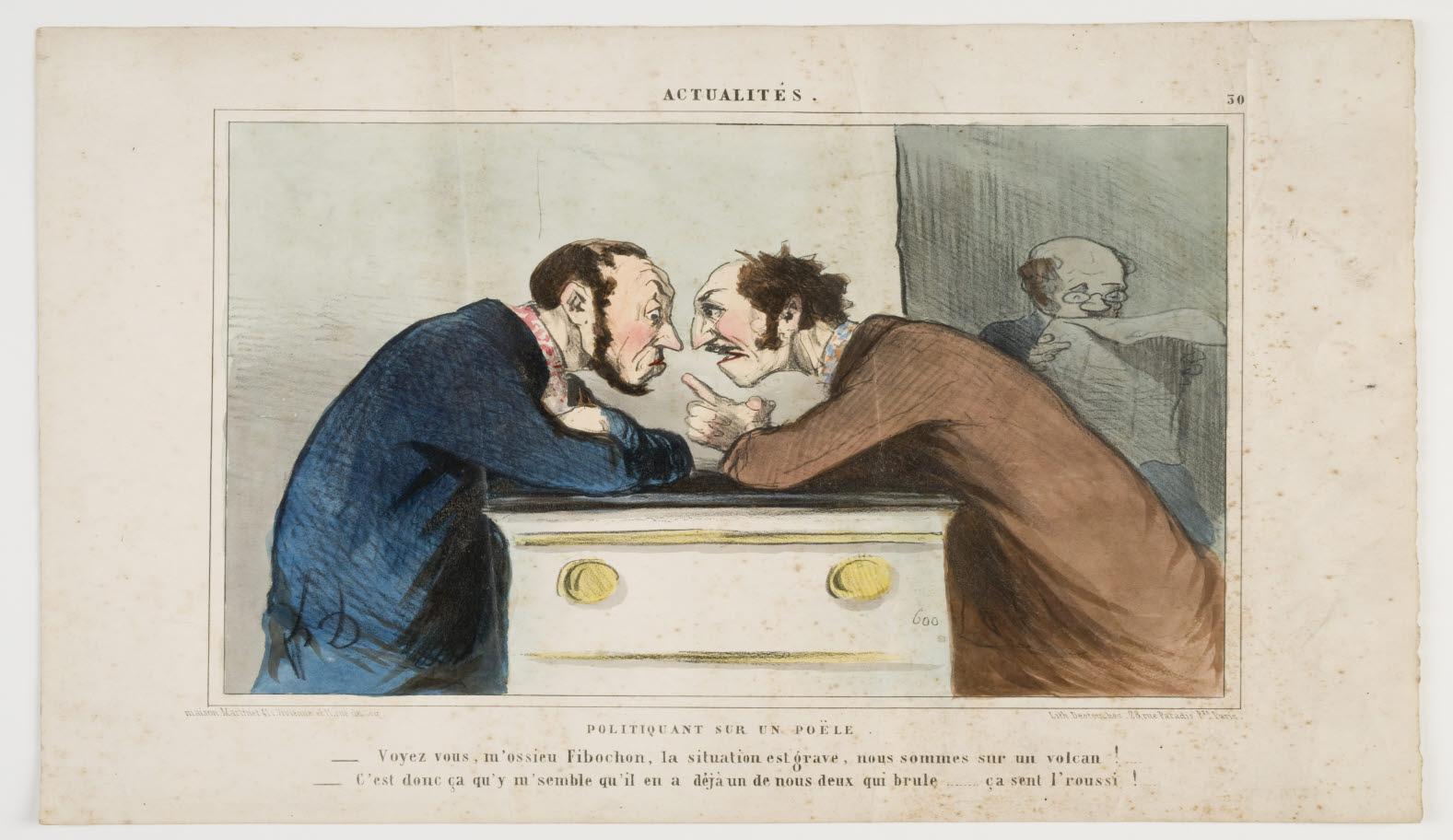 Politiquant sur un poêle
