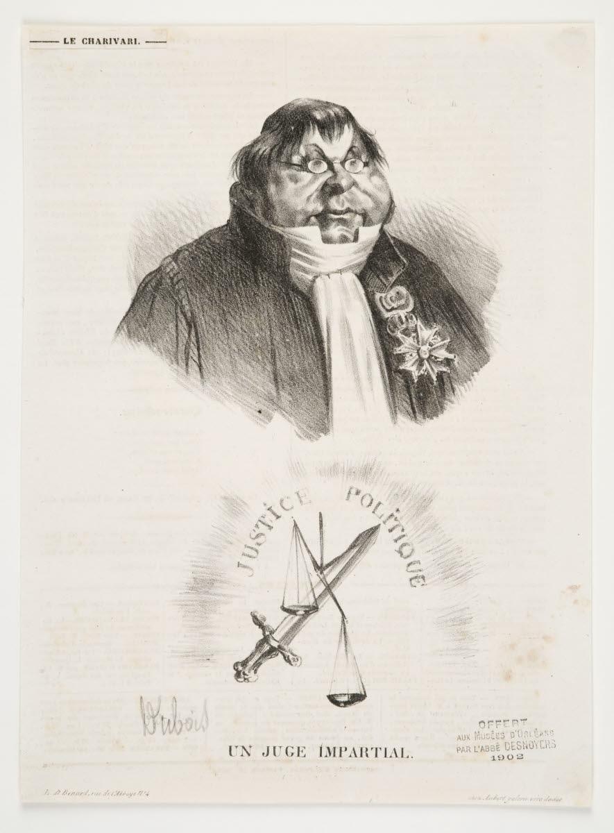 Le charivari. Un juge impartial [Dubois]