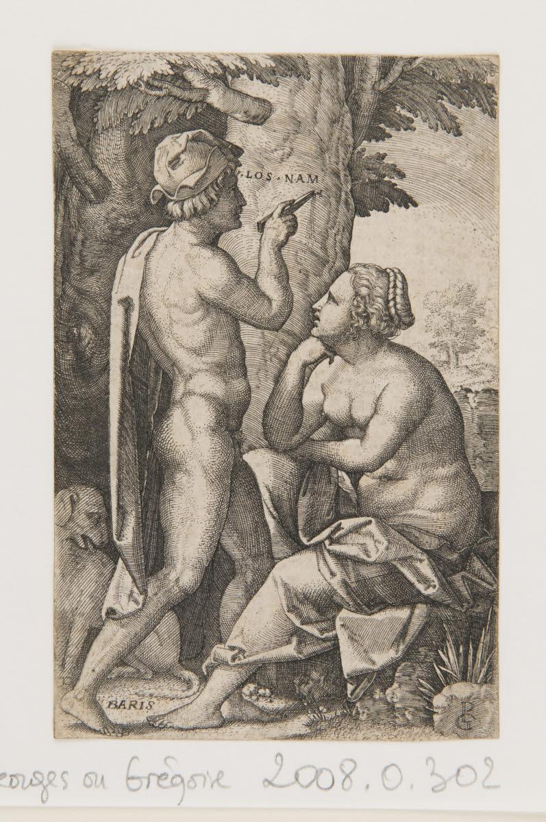 Pâris amoureux d'Oenone