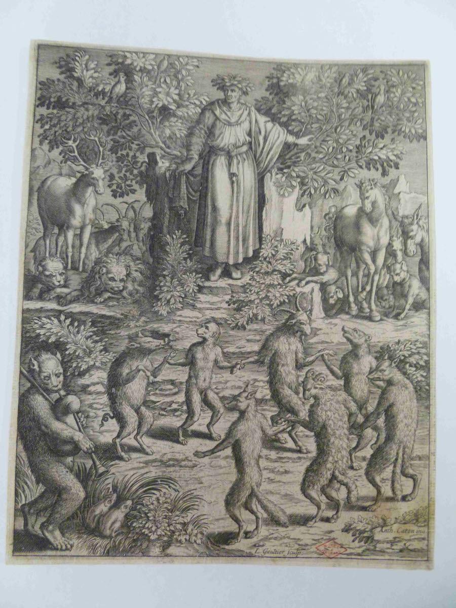 Orphée et les animaux
