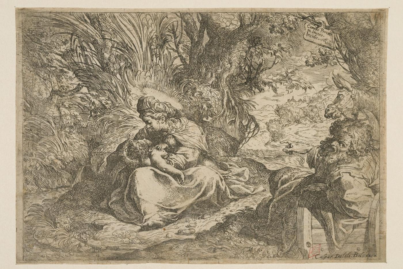 Le Repos pendant la fuite en Egypte