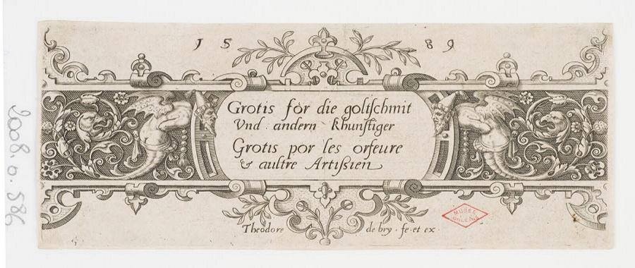 Cartouche d'ornement