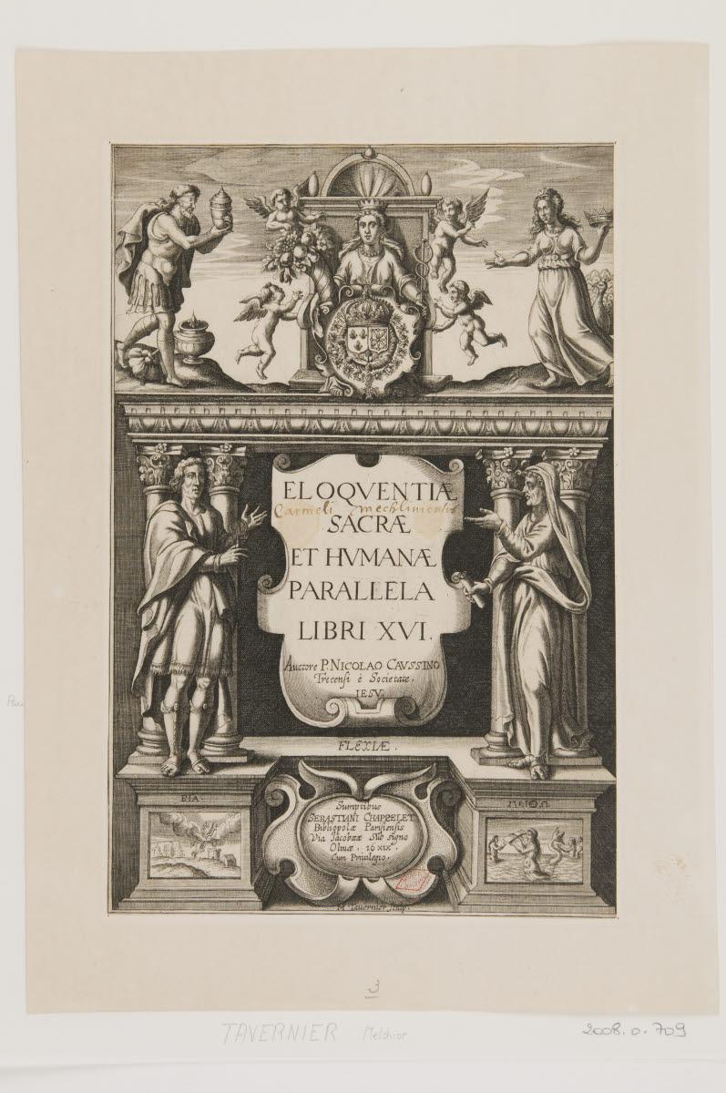 Frontispice de Eloquentiae sacrae et humanae parallela