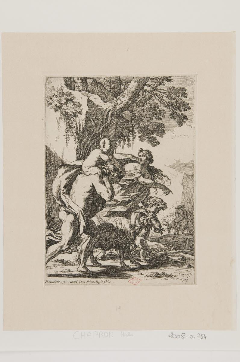 Bacchanale au cortège de Silène