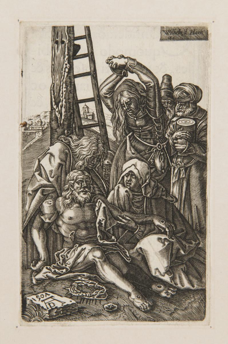 Déploration sur le corps du Christ