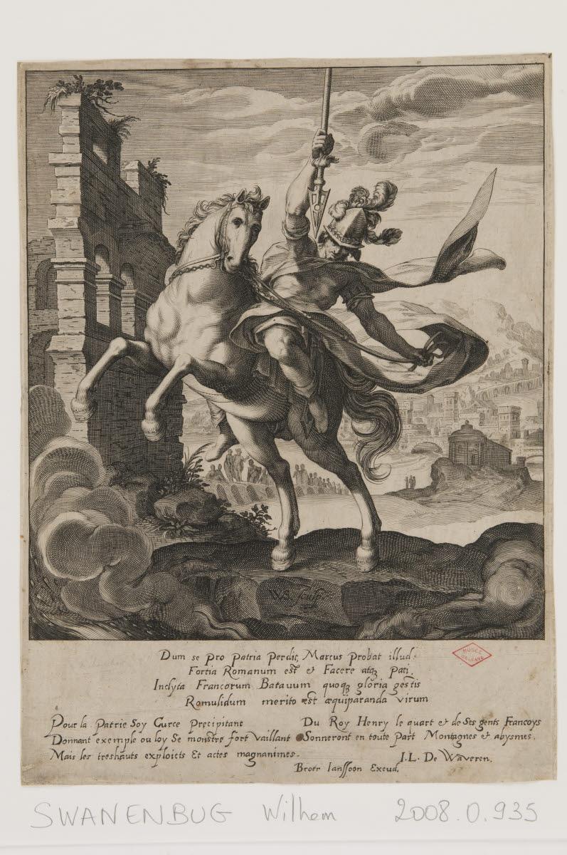 Le dévouement de Marcus Curtius