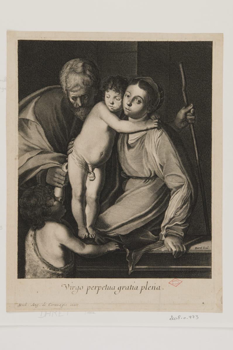 La Sainte Famille avec saint Jean-Baptiste