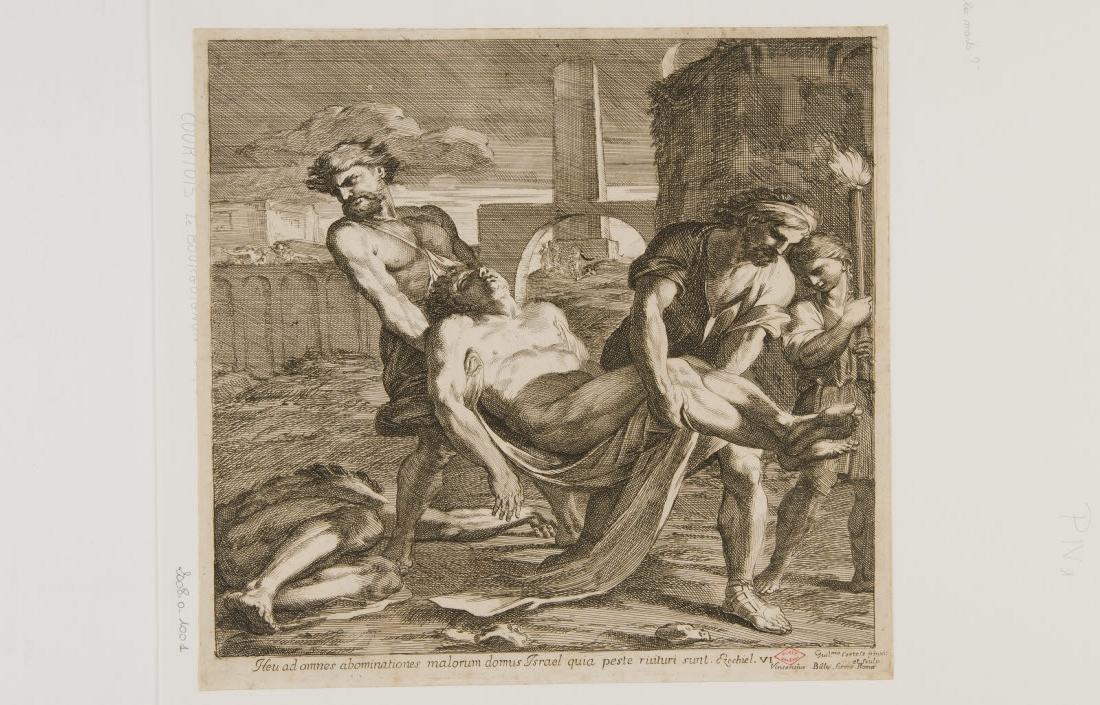 La Peste ou l'Ensevelissement des morts