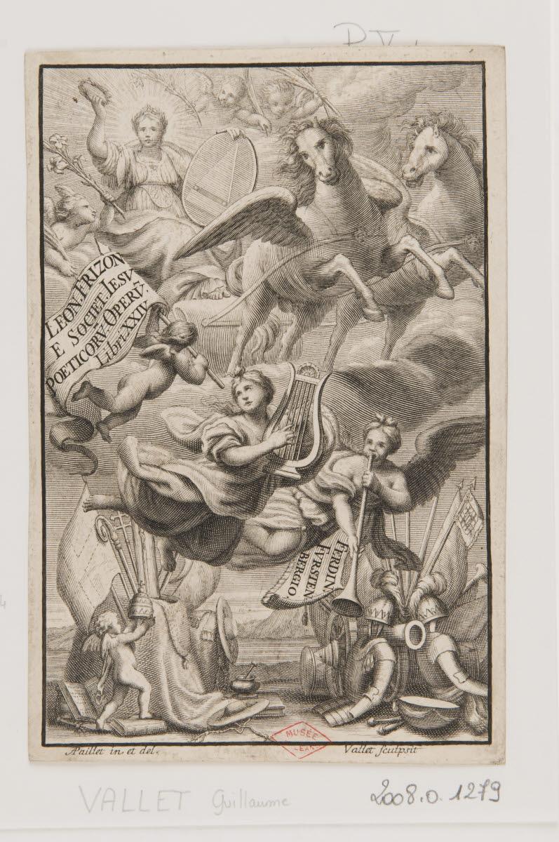 Frontispice de Poeticorum operumLéon Frizon
