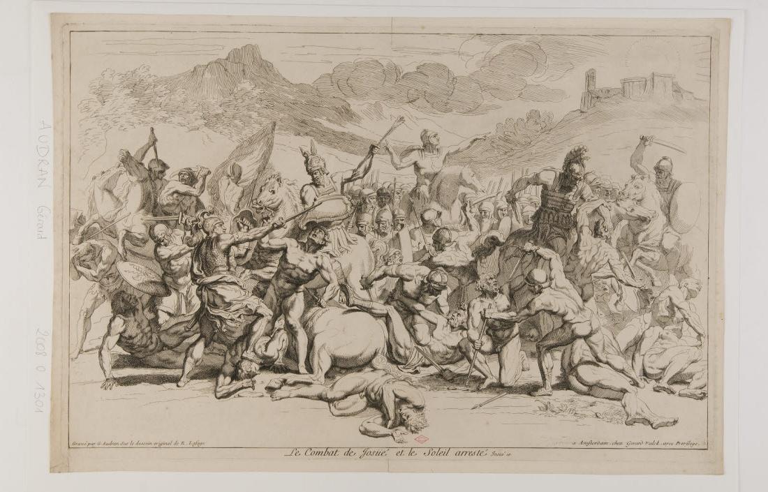 Le Combat de Josué et le soleil arrêté