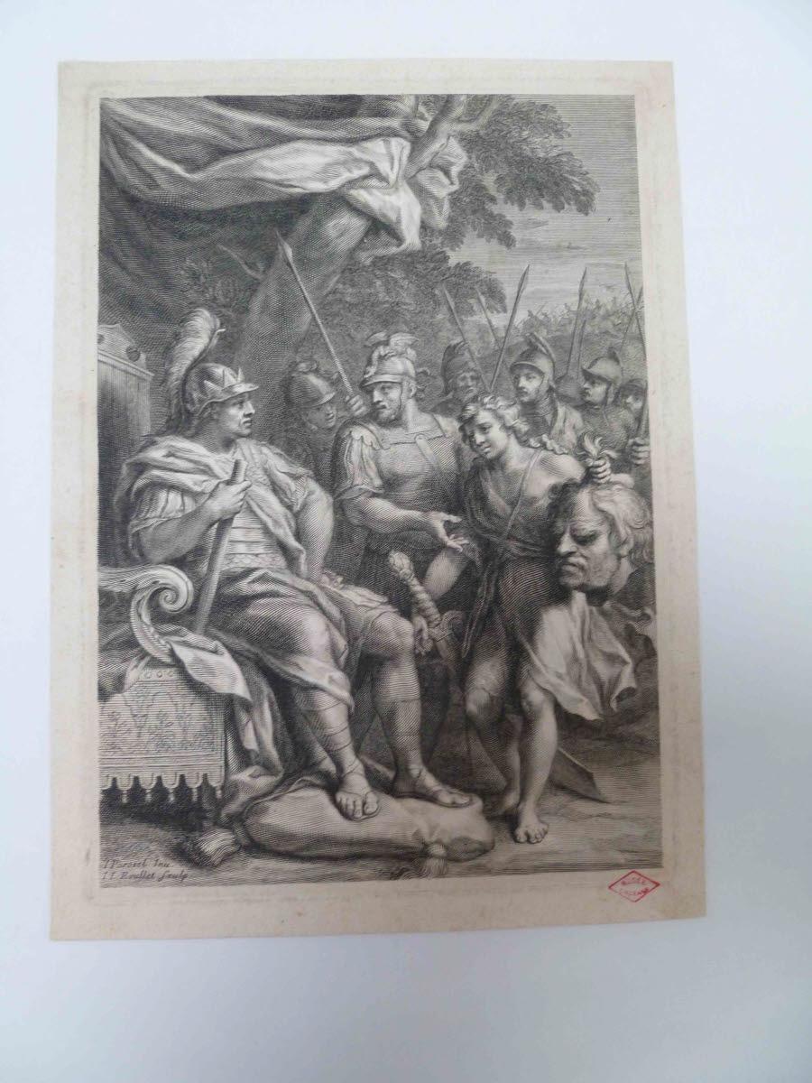 David apportant à Saül la tête de Goliath