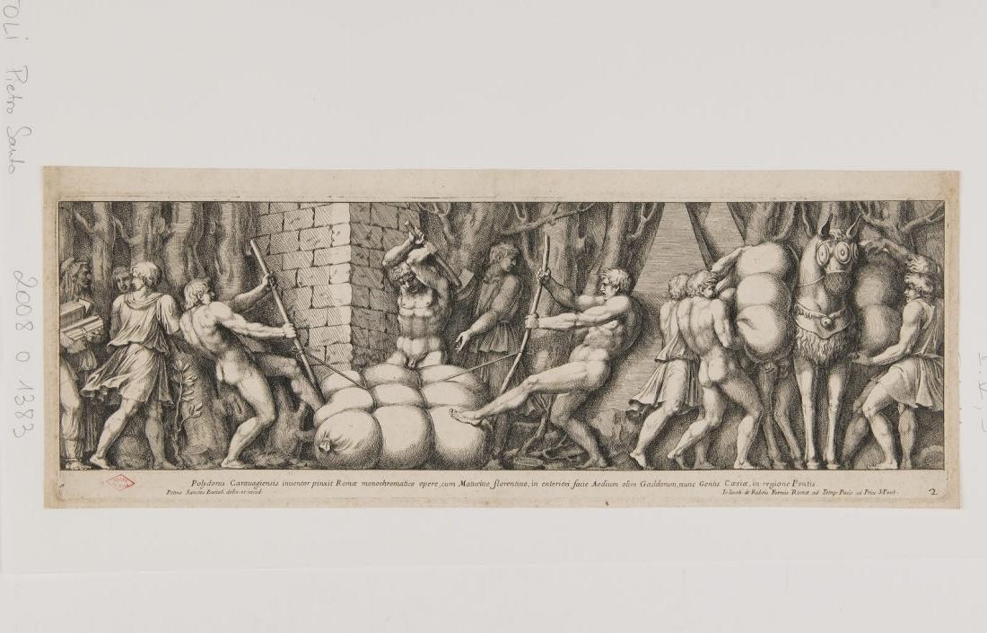 Des hommes chargeant des paquets