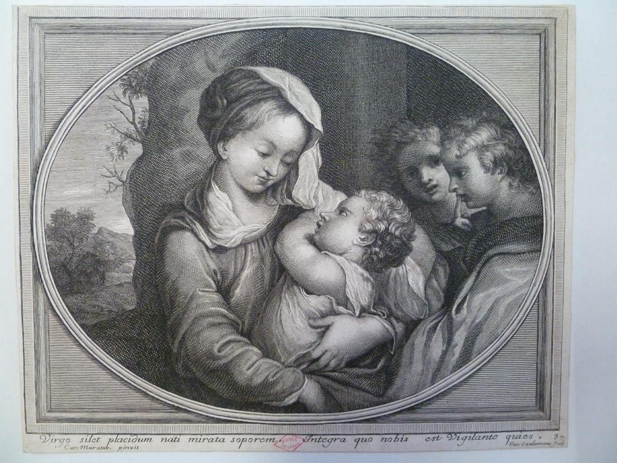 Vierge à l'Enfant avec deux anges