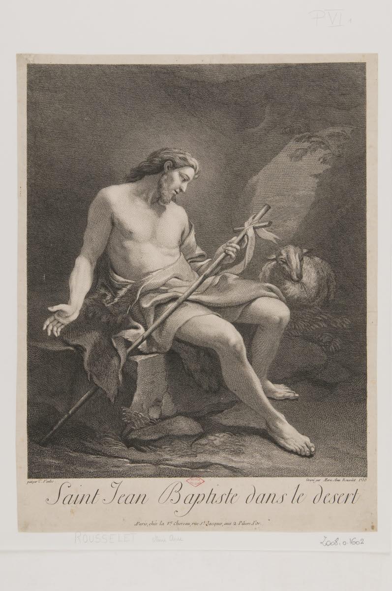 Saint Jean-Baptiste dans le désert