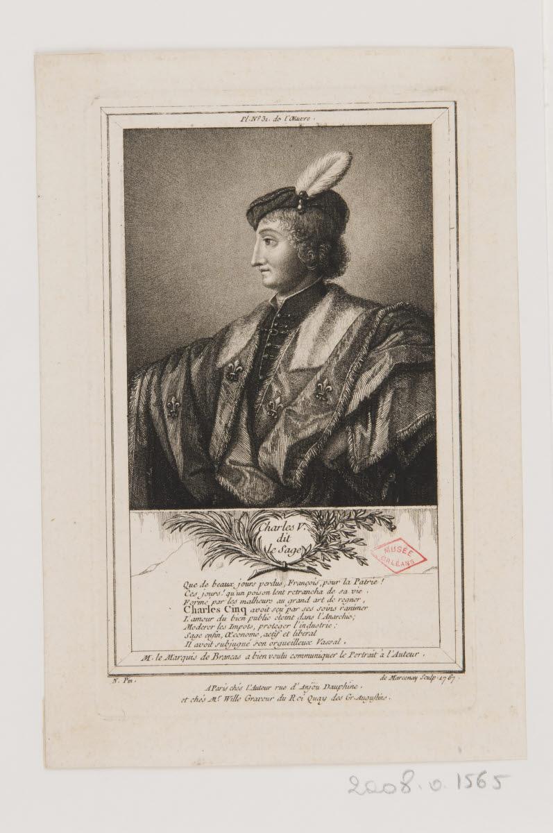 Portrait de Charles V le Sage