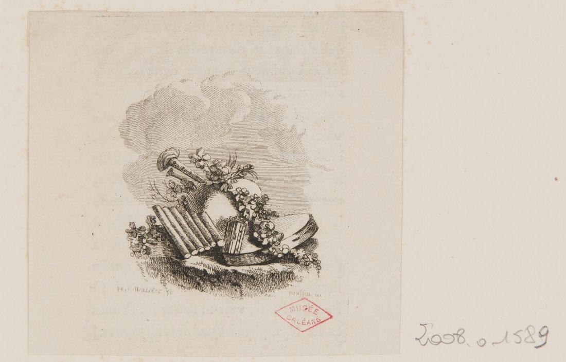 Trophée d'instruments de musique