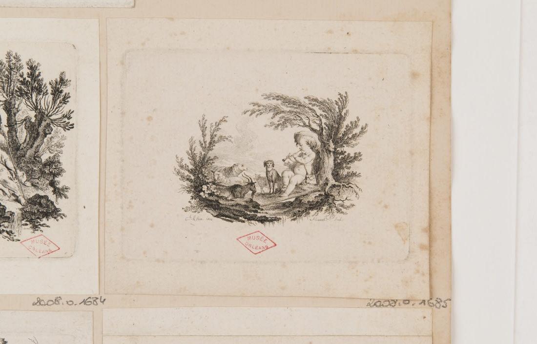 Un putto berger jouant du pipot