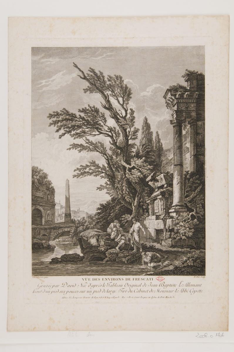 Vue des environs de Frascati