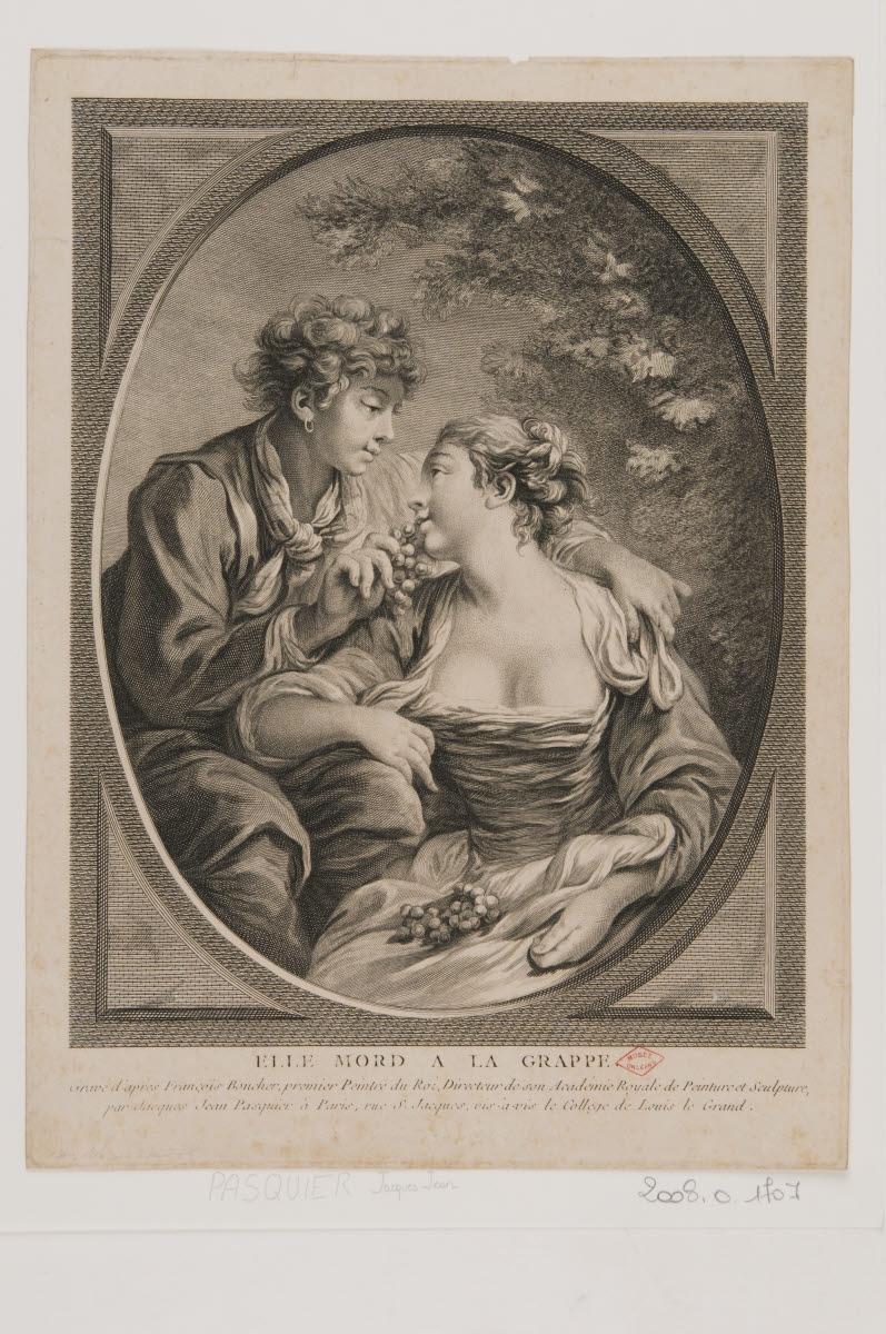 Elle mord à la grappe