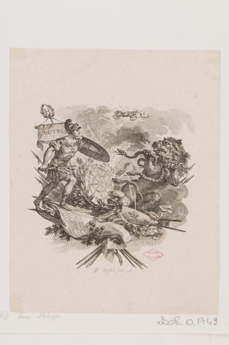 Allégorie guerrière