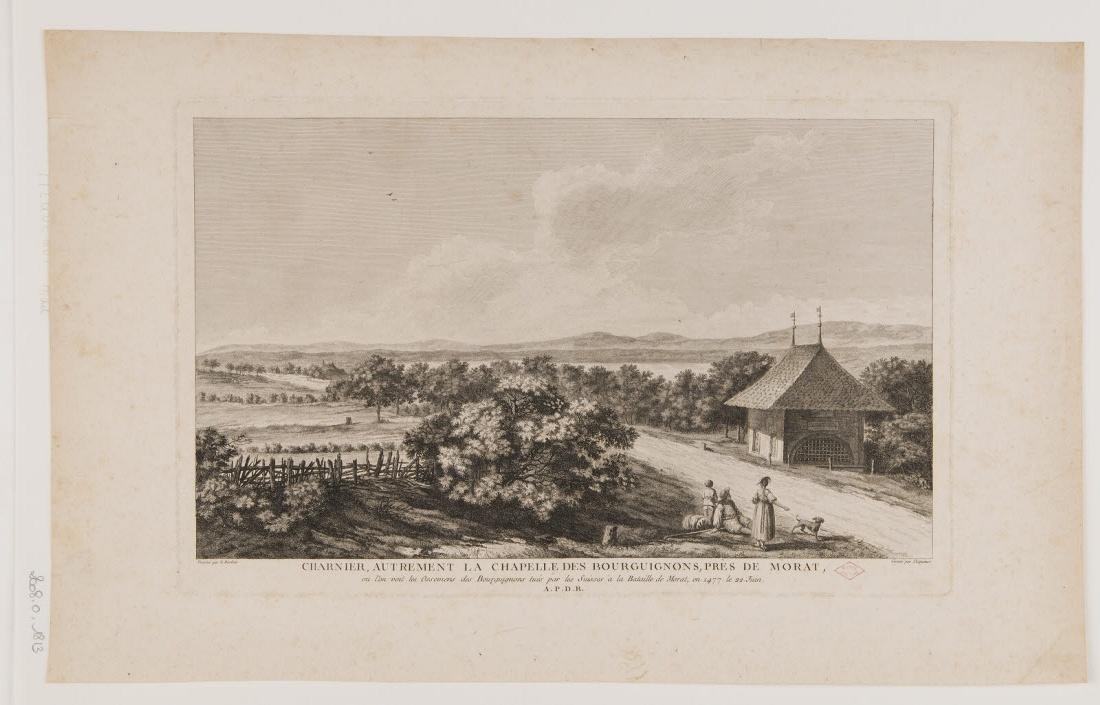 Charnier, autrement la chapelle des Bourguigons, près de Morat