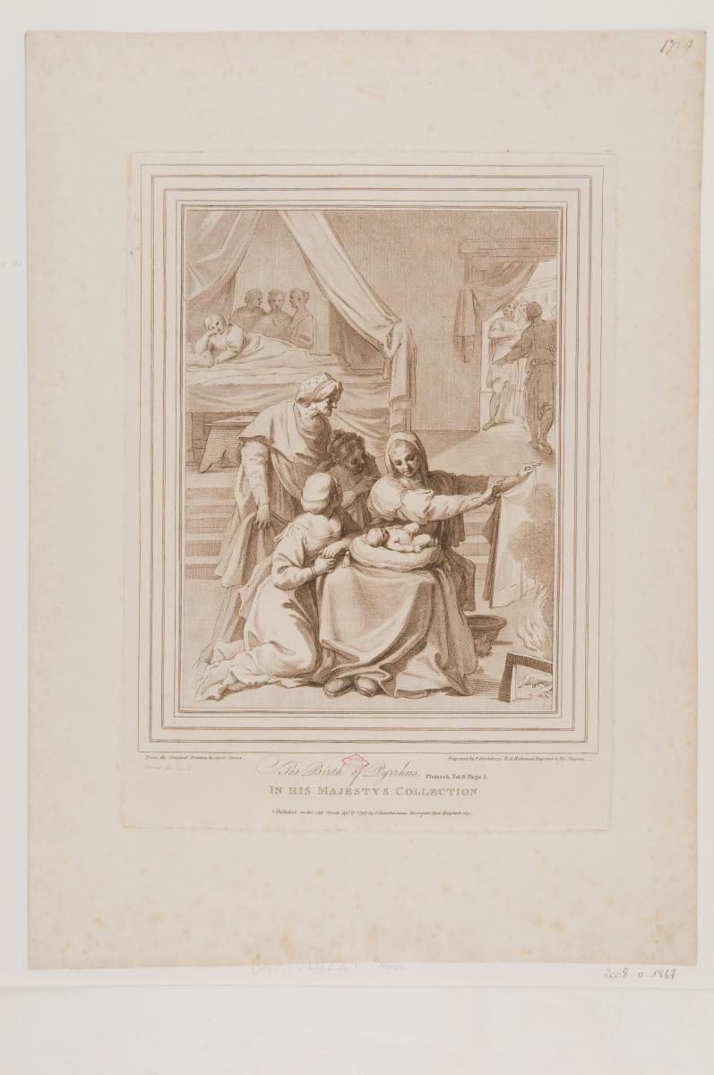 La naissance de Pyrrhus