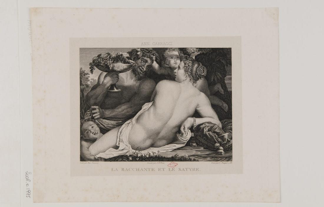 La Bacchante et le satyre