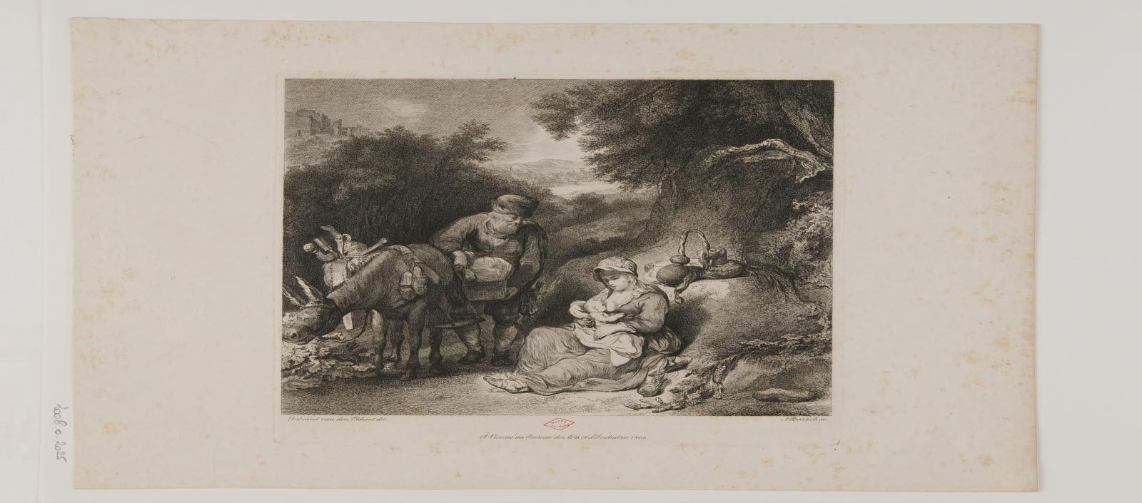 Le Repos pendant la fuite en Egypte