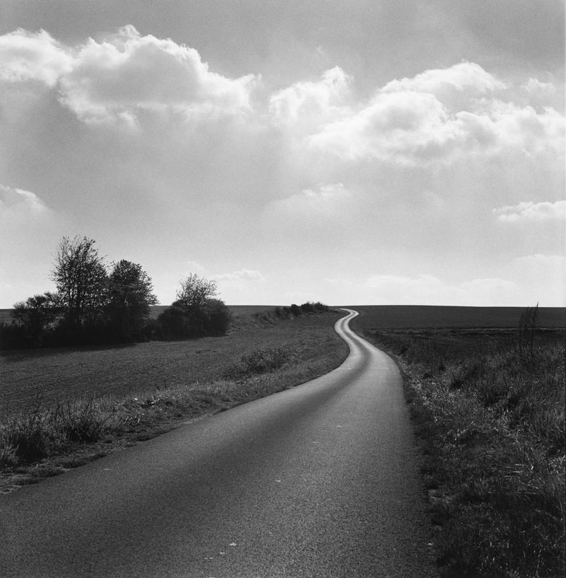 La route prés d'Ambly-Fleury