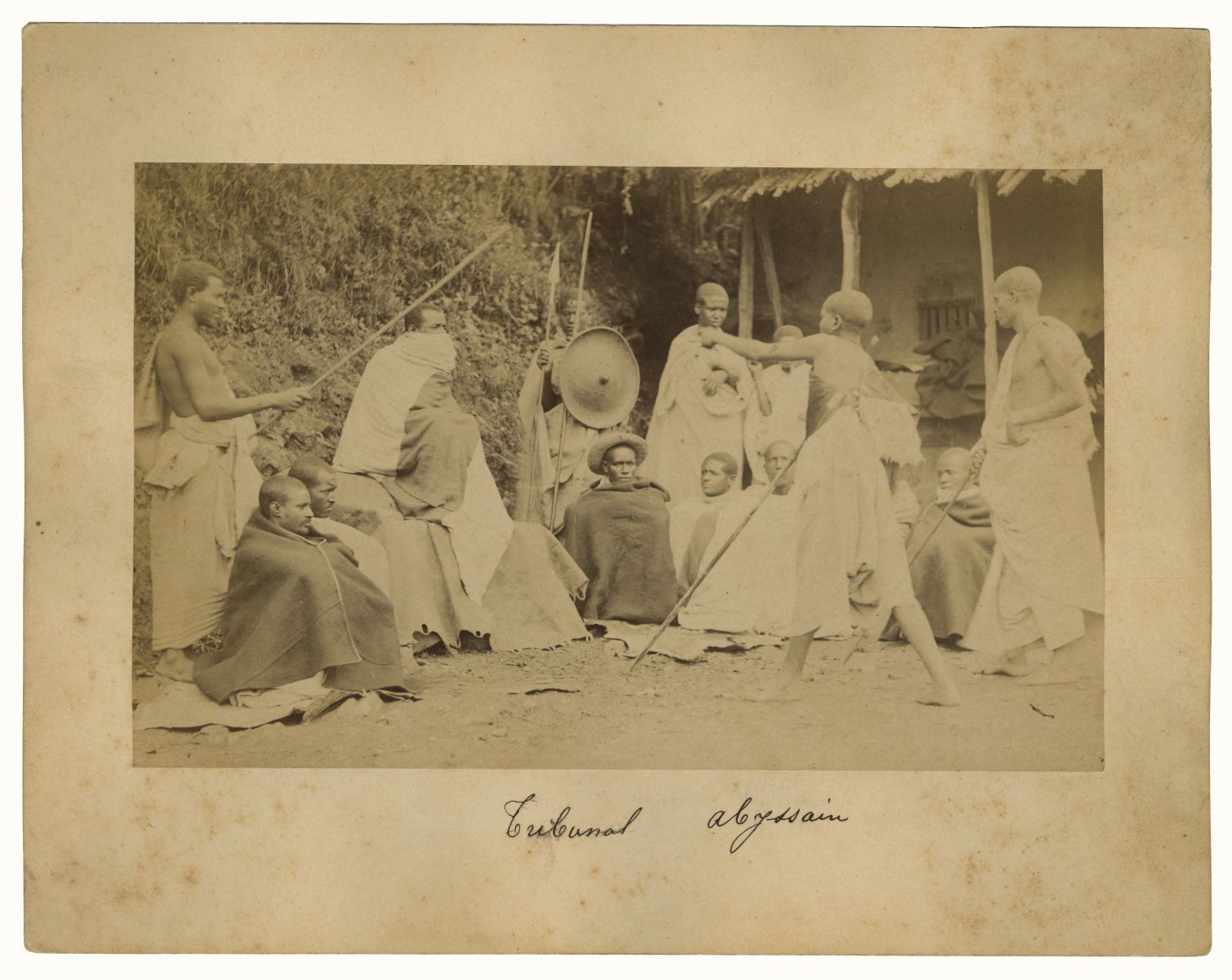 Tribunal abyssin (titre inscrit)