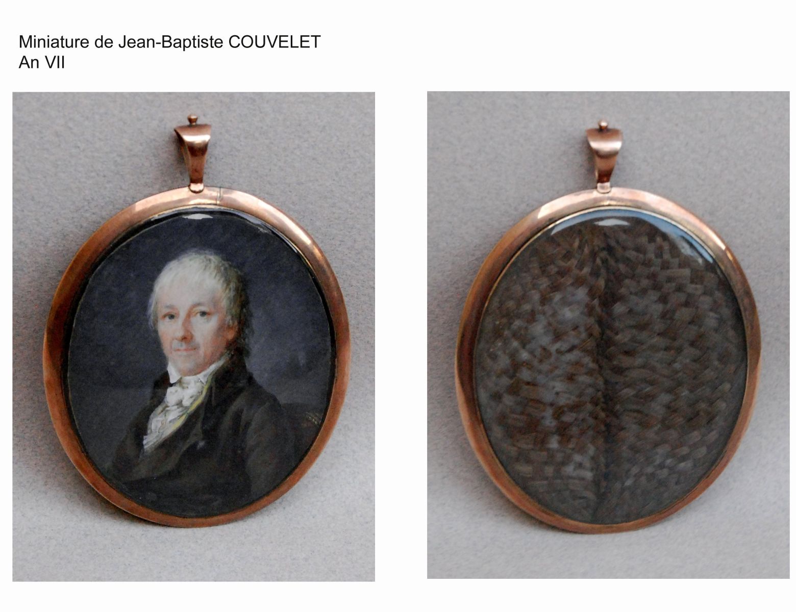 Buste d’homme en pendentif (titre d'usage)