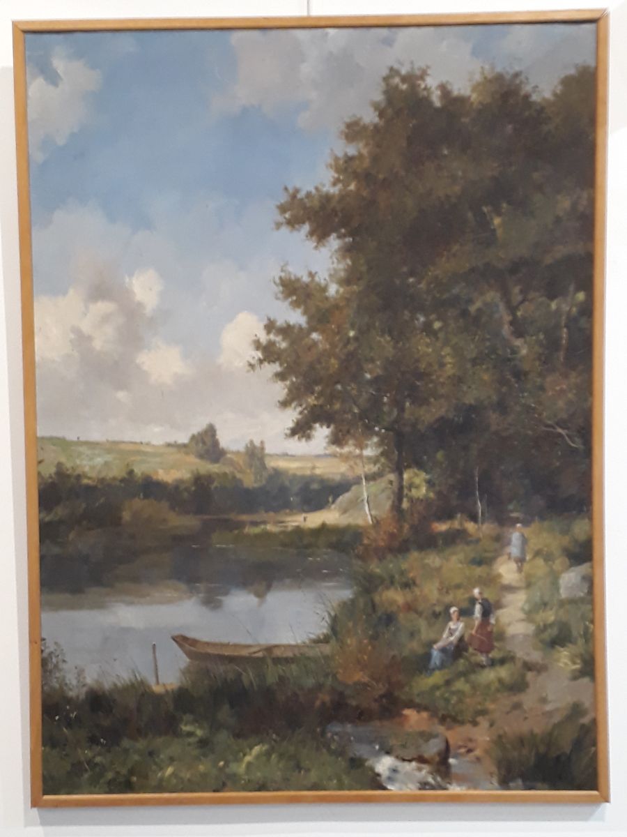 Bord de rivière (avec personnages) (titre ancien)