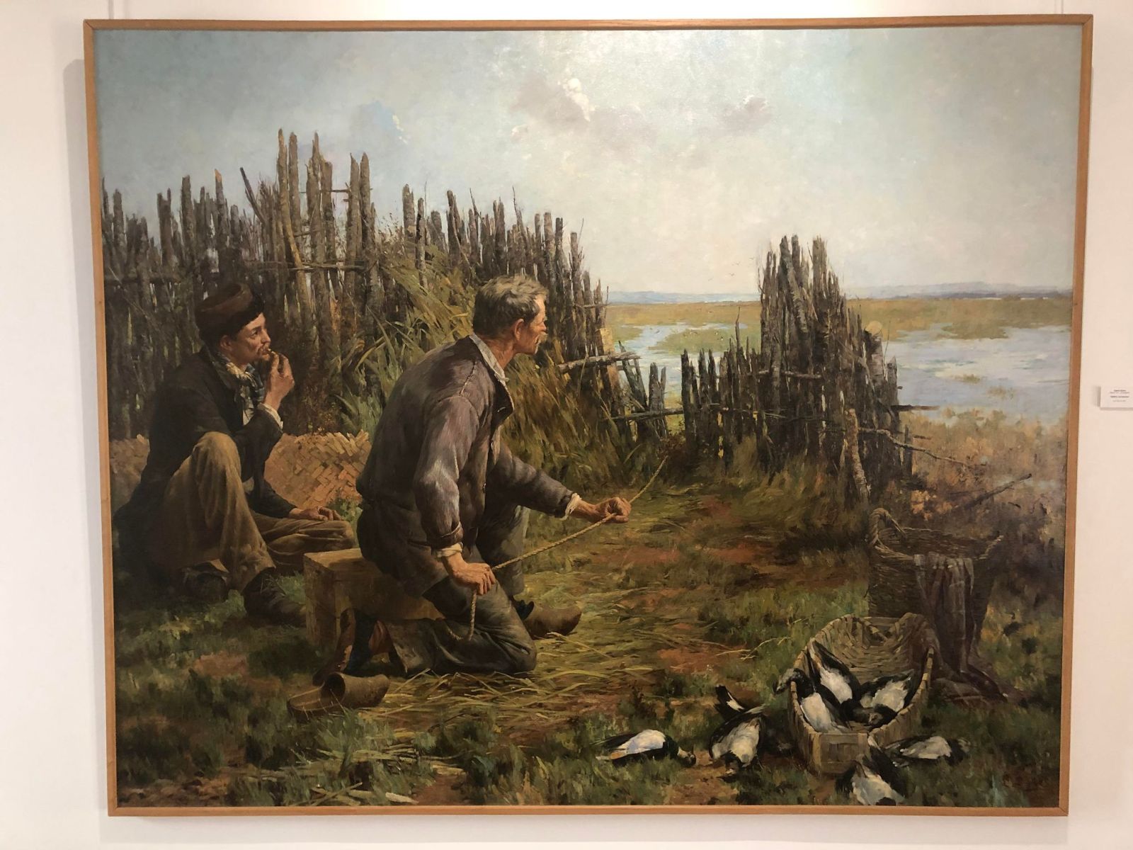 La Tenderie aux vanneaux (titre ancien) ; Les Chasseurs de vanneaux (titre ancien)