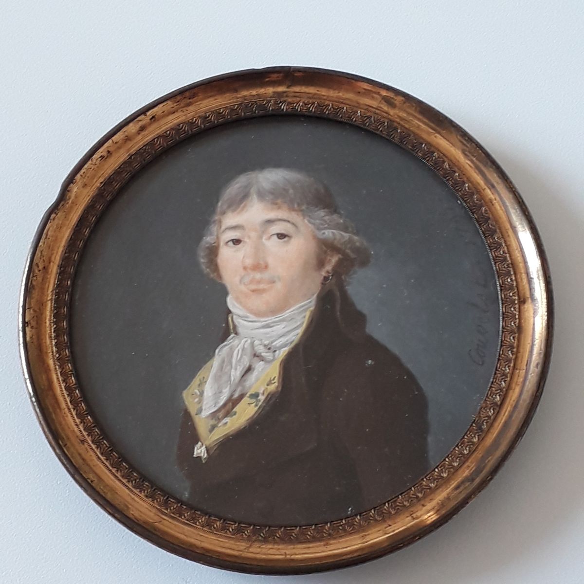 Portrait d'homme à la boucle d'oreille