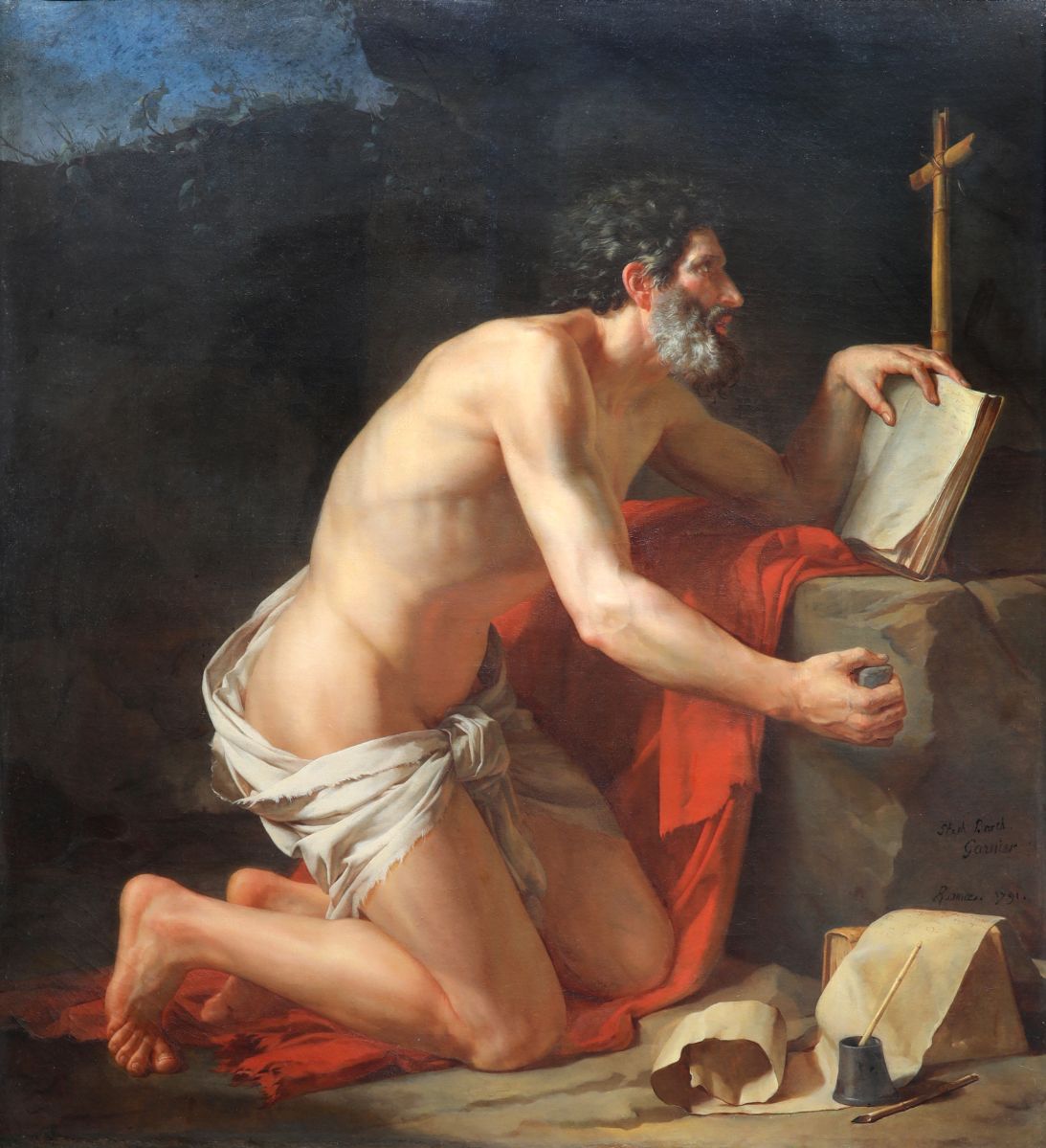 Saint Jérôme dans sa retraite